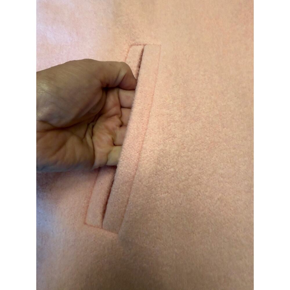 NWT JOA Los Angeles Wool Blend Pastel Pink Overcoat Sz M Feminine Oversized - Picture 11 of 11